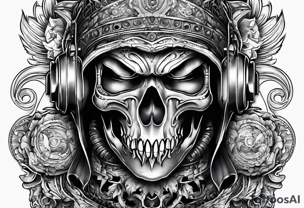 Hoodie tattoo idea