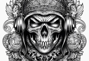 Hoodie tattoo idea