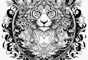 Ghibli sleeve tattoo idea
