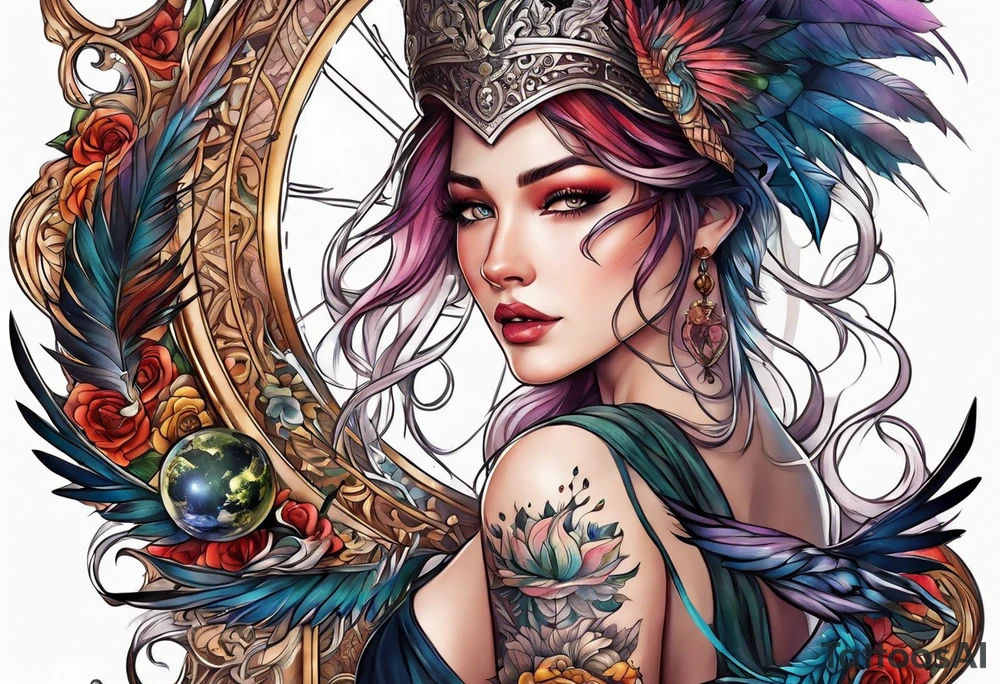 Fantasy books tattoo idea