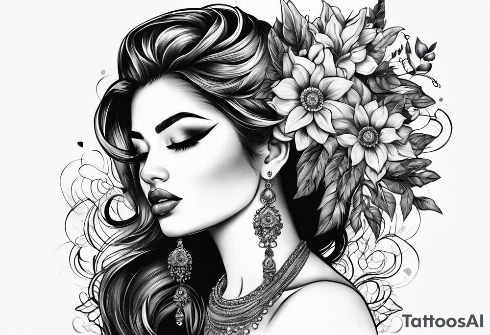 Hair sing nalwa tattoo idea