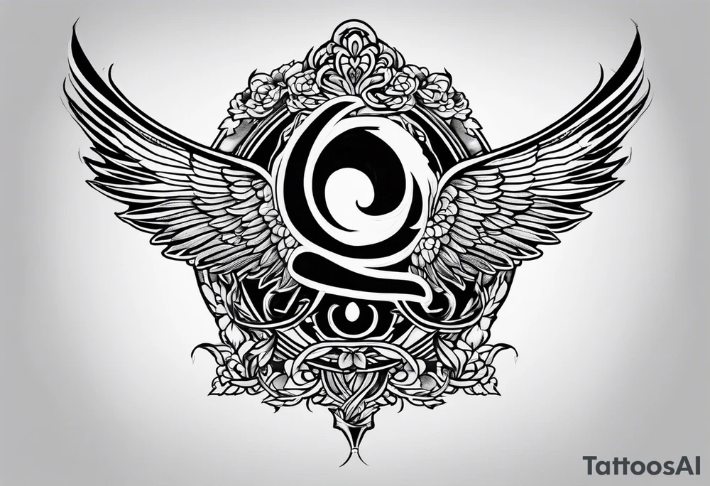 the word coleman in old english font tattoo idea