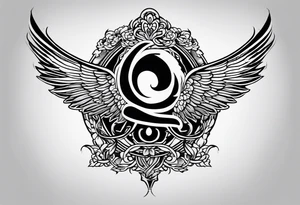 the word coleman in old english font tattoo idea
