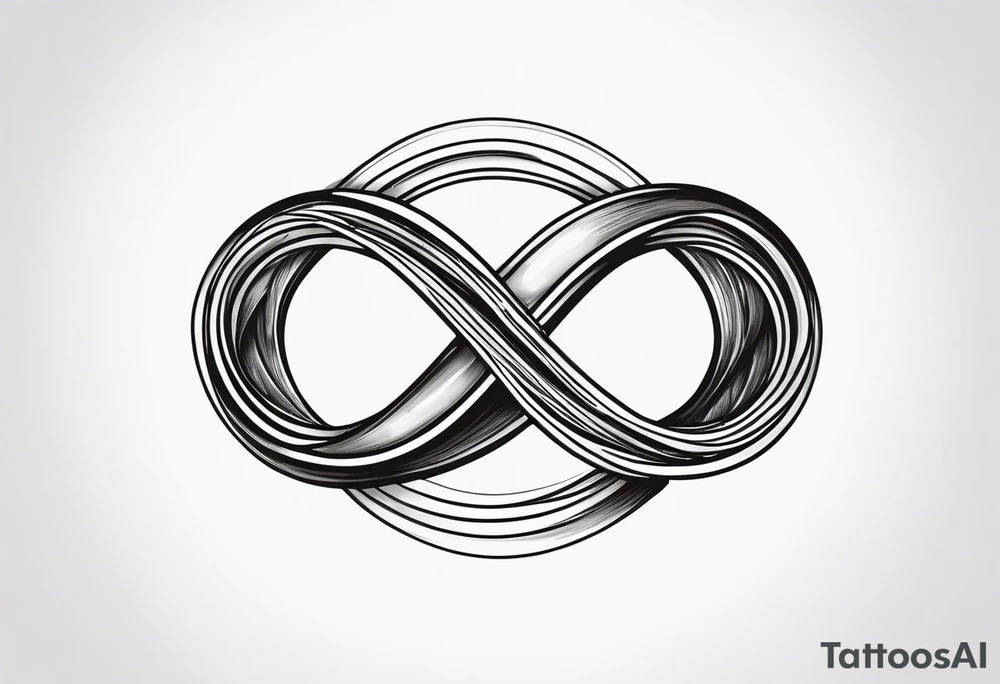 The phrase TB5 inside double infinity symbol tattoo idea The phrase TB5 inside double infinity symbol tattoo idea