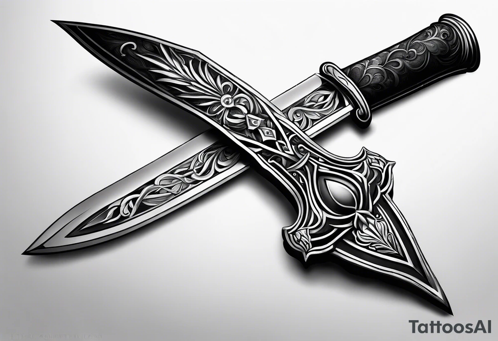 athame tattoo idea