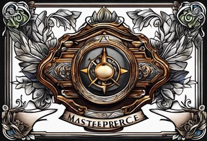 Teacher, nurse, carpenter, bartender, rifle tattoo idea