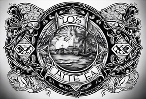 LOS ANGELES tattoo idea