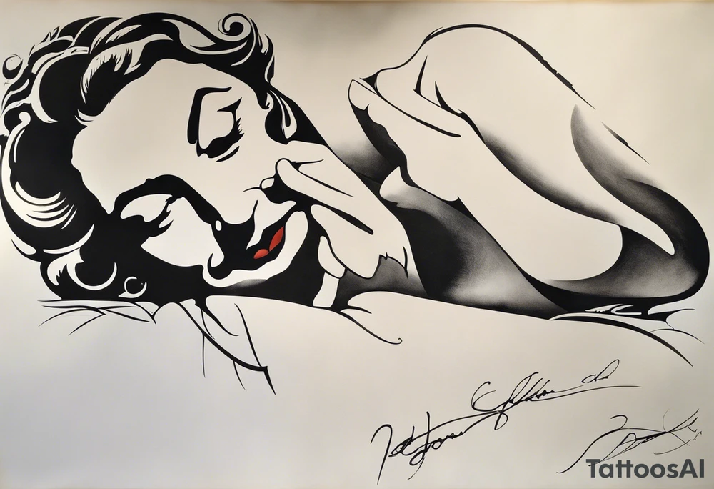 Сложный эскиз на спину в стиле salvador dali, огонь должен присутствовать tattoo idea