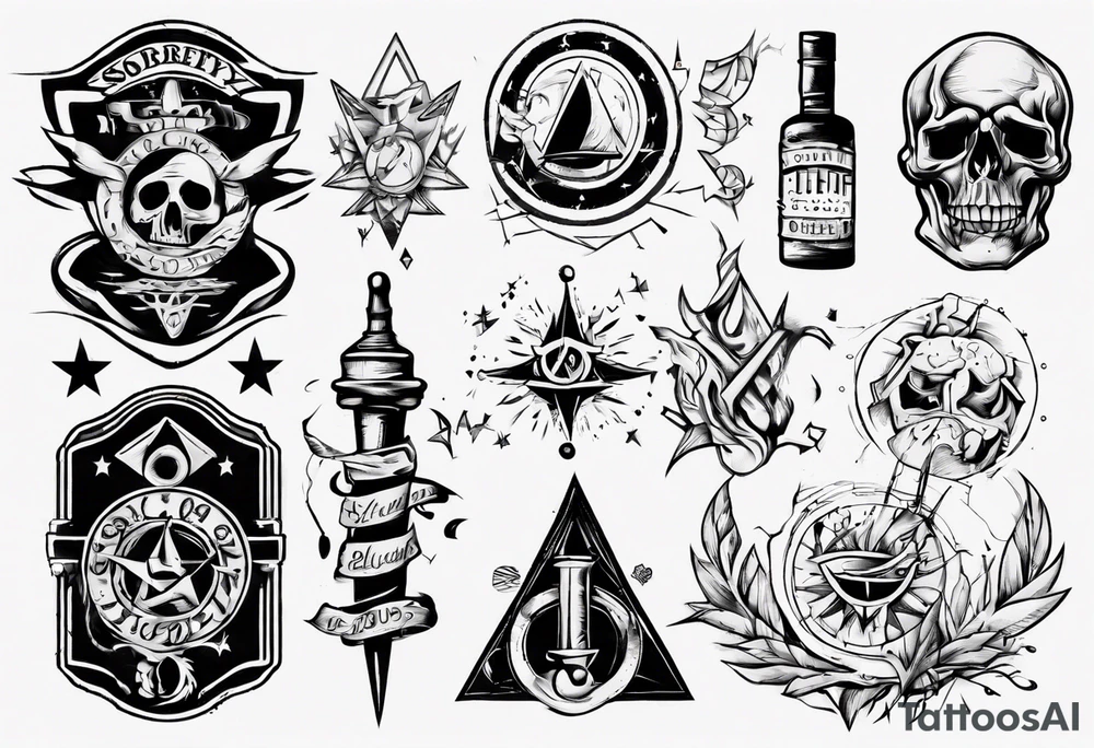 Sobriety tattoo idea