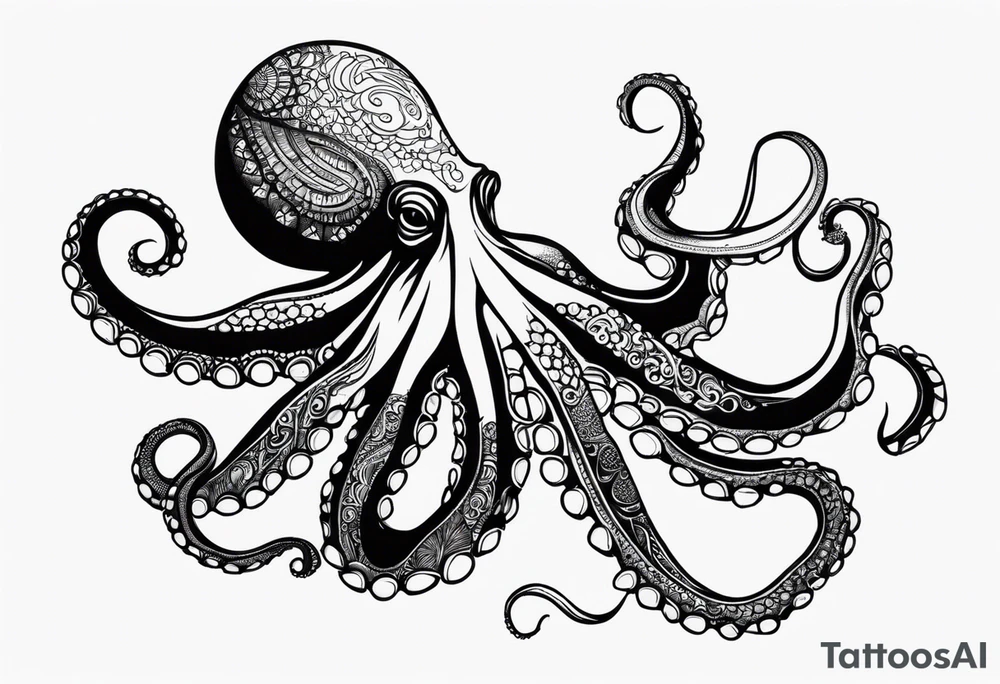 Octopus tattoo idea