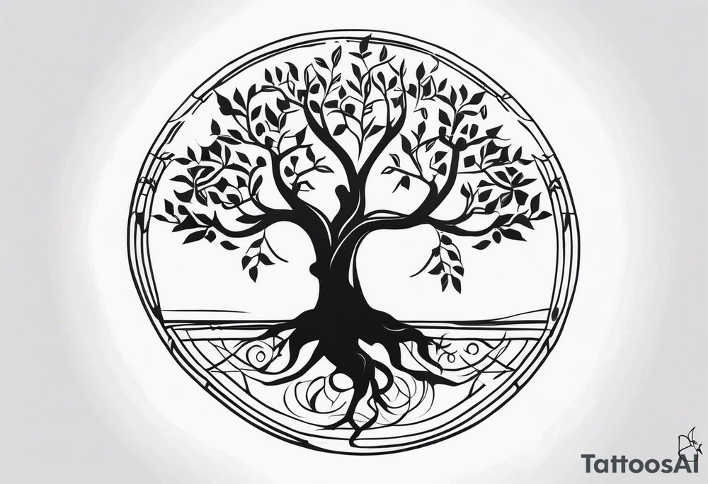 Tree of Life tattoo idea