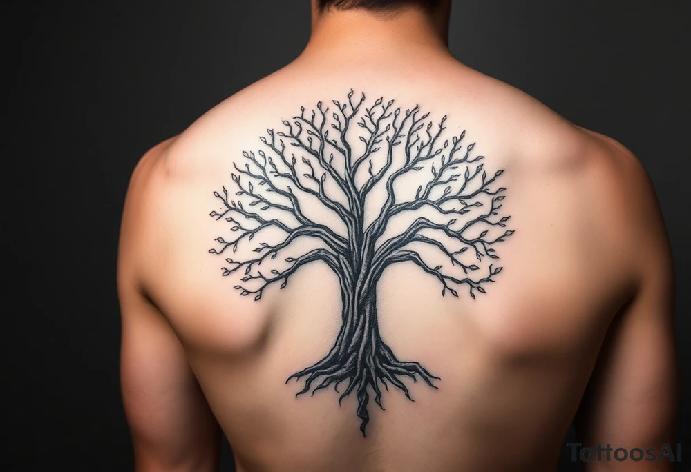 tree of life tattoo idea
