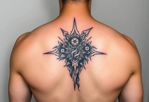 powerful majestic tattoo on a hand wrist representing "relentless" tattoo idea