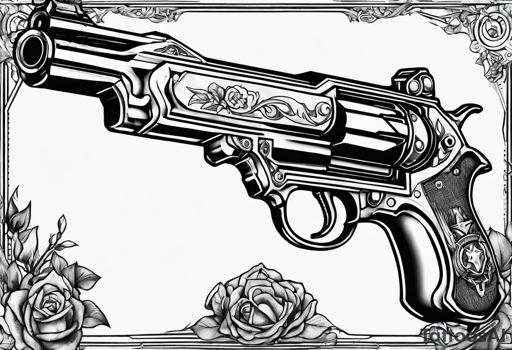 Fallout 4 gun tattoo idea