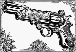 Fallout 4 gun tattoo idea