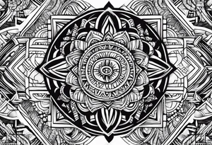 Tongan art tattoo idea