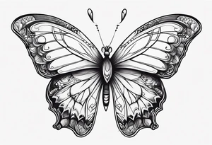 Borboleta tattoo idea
