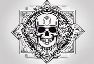 Traditional flash sheet tattoo idea