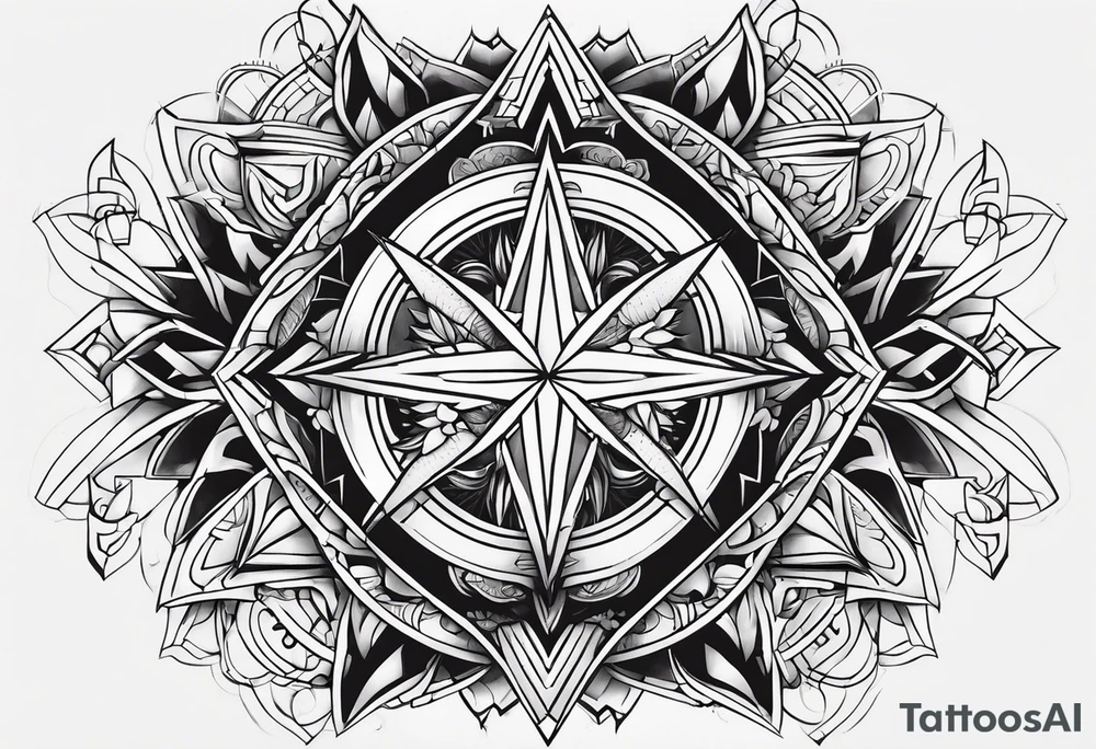 Надпись Всё или ничего tattoo idea