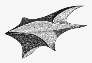 Stingray tattoo idea