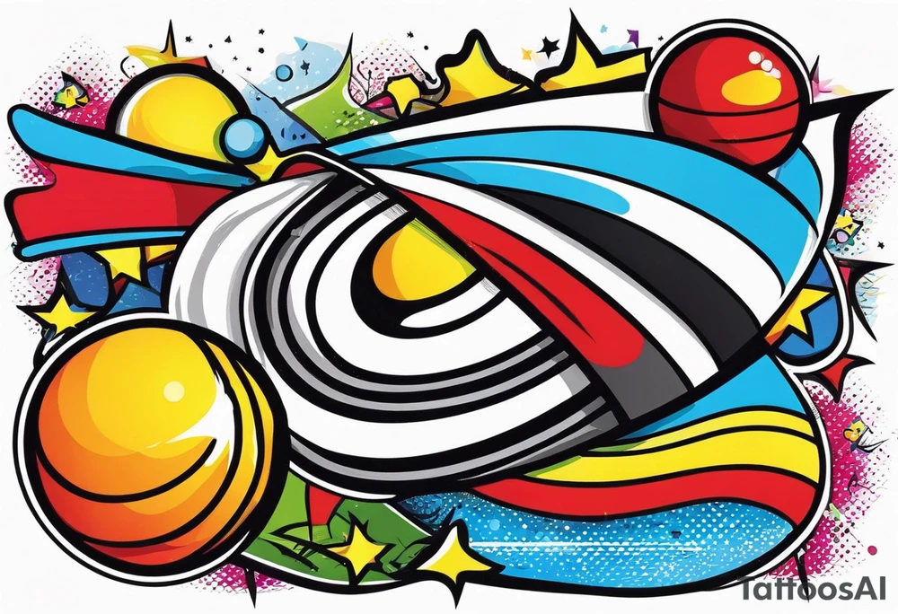 Sport of Curling tattoo idea