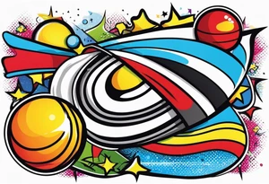 Sport of Curling tattoo idea