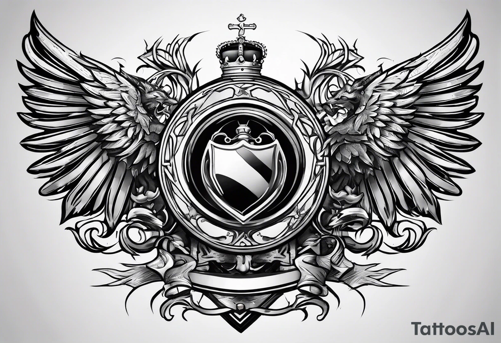 scottish crest tattoo idea