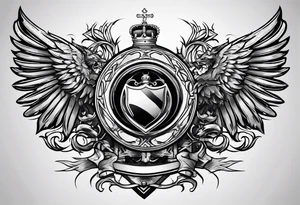 scottish crest tattoo idea