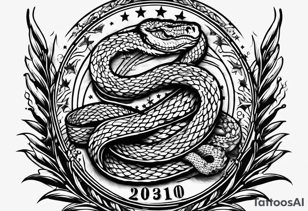 don't tread on me tattoo idea