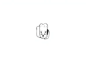 finger tattoo on the finger tattoo idea