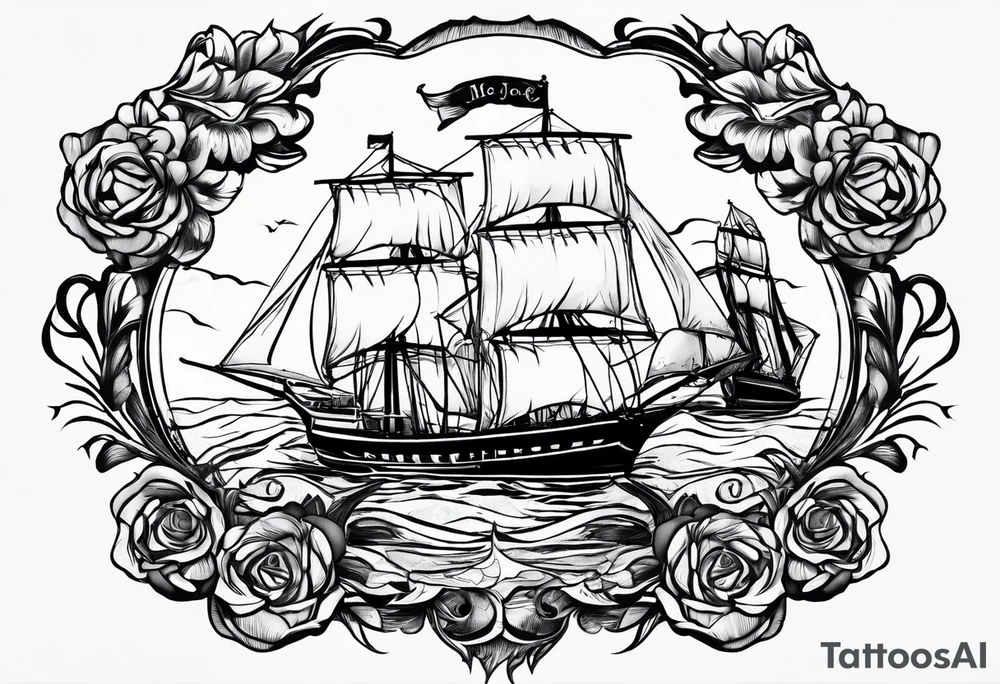 Design me initial SAC as a sterm tattoo idea