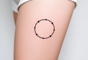 Rewind symbol is the circle include the play pause and stop inside the circle tattoo idea