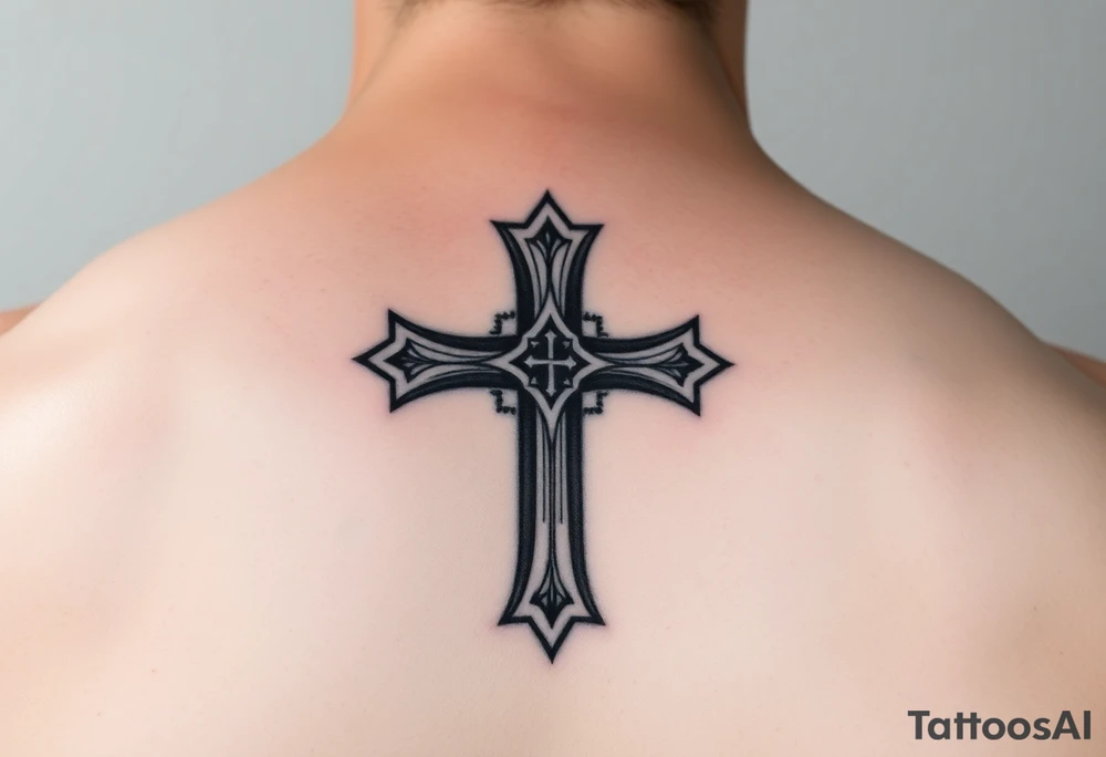 serbian cross tattoo idea