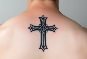 serbian cross tattoo idea