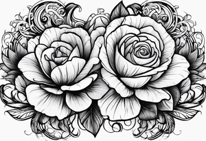 five long lines tattoo idea