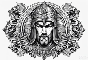 Universal gladiator tattoo idea