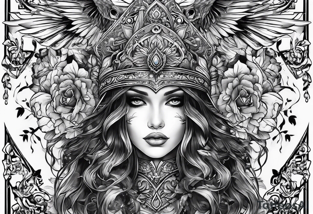 Gothic tattoo tattoo idea