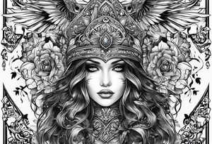 Gothic tattoo tattoo idea