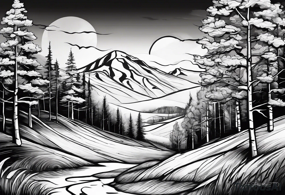 If you feel like you are losing everything, remember tress lose their leaves every year, yet they still stand tall and wait for better days to come. tattoo idea