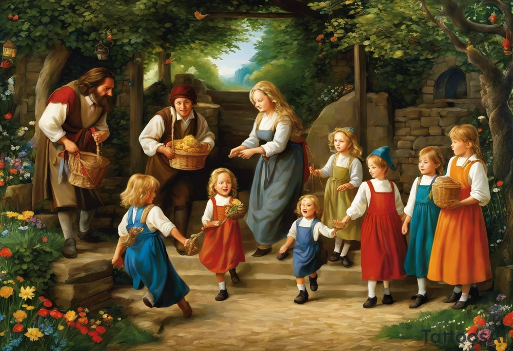Ein Stammbaum mit den Geburtsdaten deiner Kinder ist eine schöne Möglichkeit, deine Familie zu repräsentieren. Die Schwerte, die das Damoklesschwert und damit potenzielle Angriffe symbolisieren, könnten symbolisieren, dass du bereit bist, deine Familie zu verteidigen. Ein Symbol für Schutz und Stärke könnte beispielsweise ein Schild oder ein Löwe sein, traditionelle Symbole für Stärke und Verteidigung. Um den Tod deiner Mutter zu ehren, könntest du eine kleine versteckte Hommage wie eine Blume oder ein Schmetterling einbauen, die für sie stehen. tattoo idea