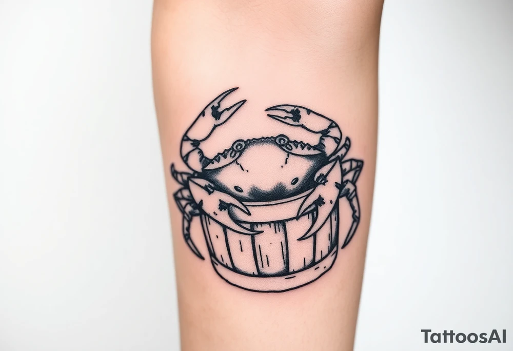 Baltimore Crabs In A Barrel tattoe tattoo idea