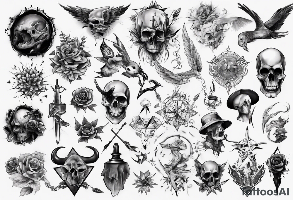 random, anything tattoo idea