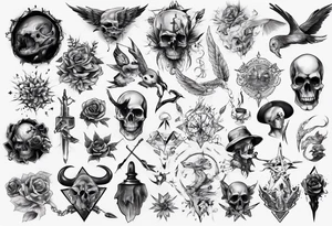 random, anything tattoo idea