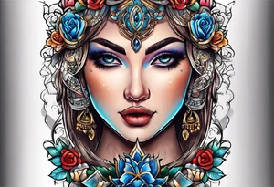 open book standing up tattoo idea