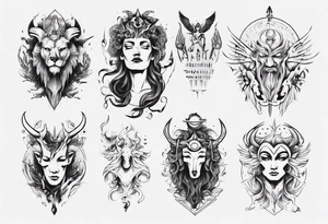 mythology tattoo idea
