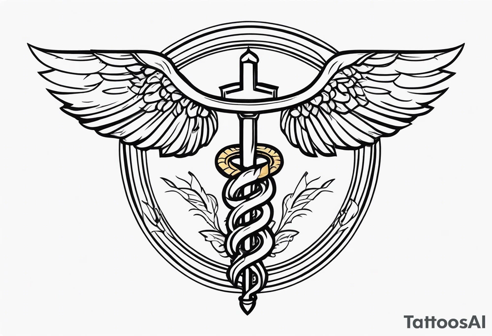 Caduceus tattoo idea