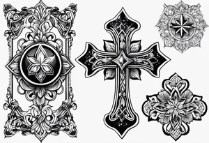 cross tattoo idea