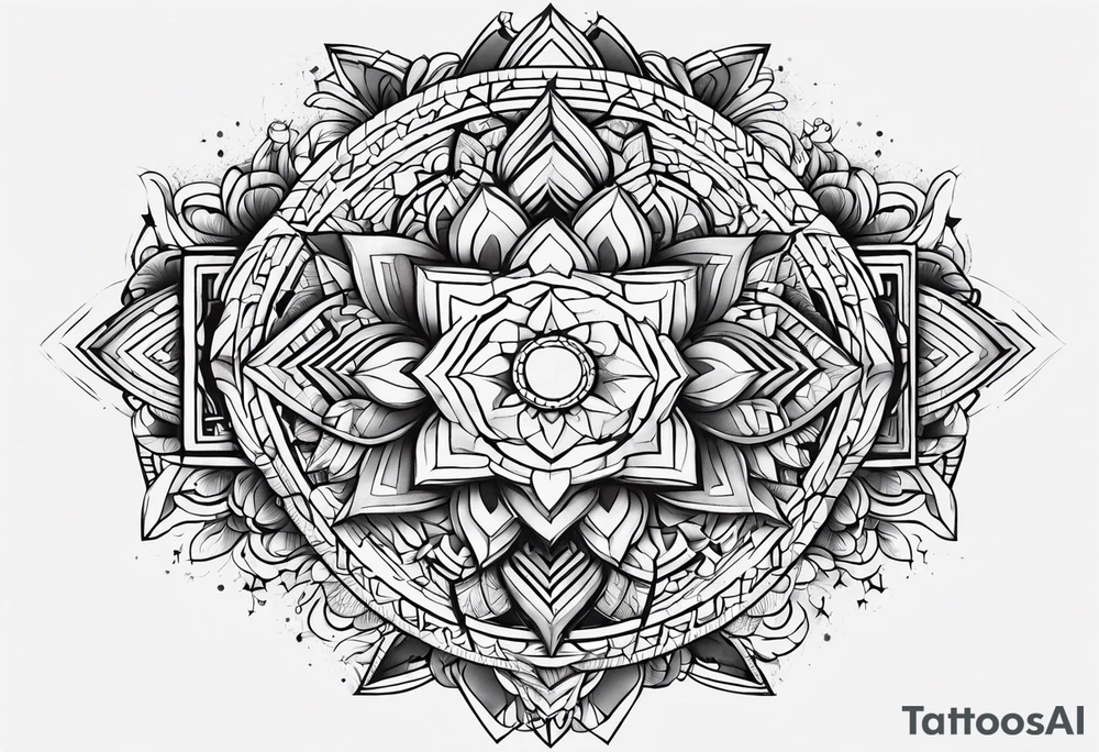 strength tattoo idea