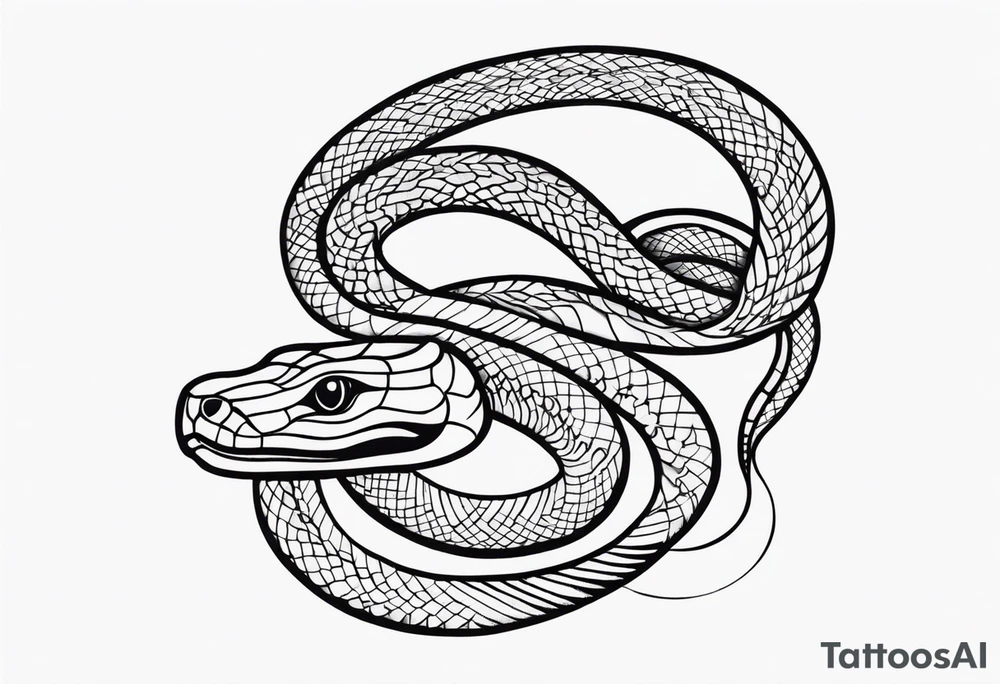 snake tattoo idea