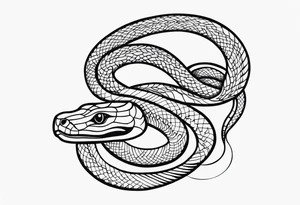 snake tattoo idea